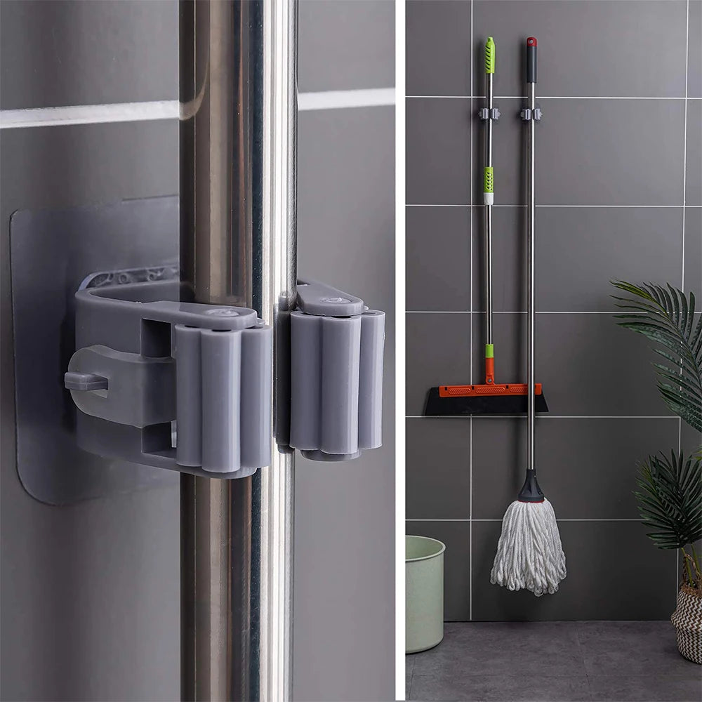 3-Piece Wall-Mounted Self-Draining Soap Holder