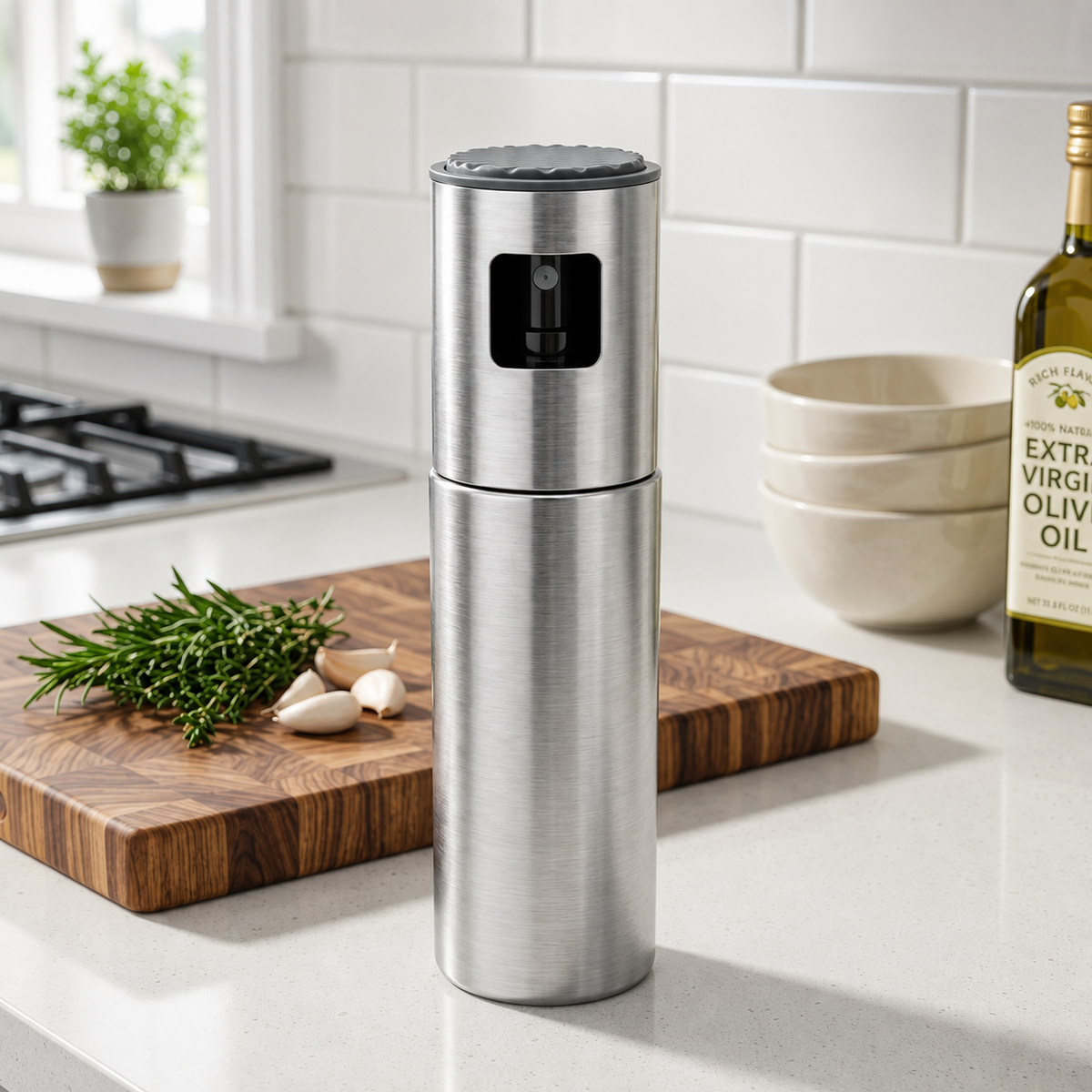 2-in-1 Oil Spray & Pour Bottle