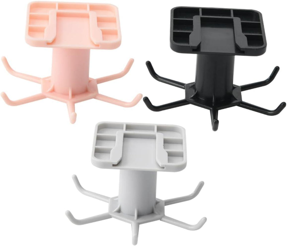 360° Rotating Kitchen Organizer – Space-Saving Utensil & Cabinet Hook Rack